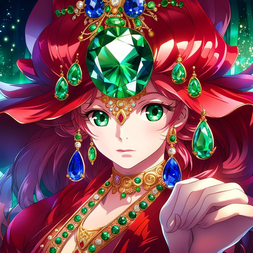 Anime Gems: Rubies, Emeralds, Sapphires, Diamonds