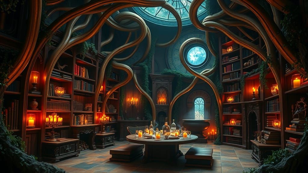 Enchanted Sanctum: Whispers of Ancient Magic
