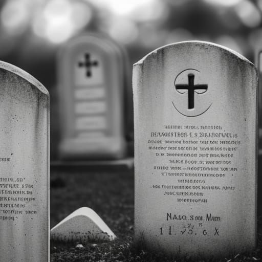 Graveyard Photography with Bokeh and Natural Light