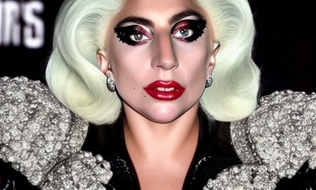 AI Portrait of Lady Gaga
