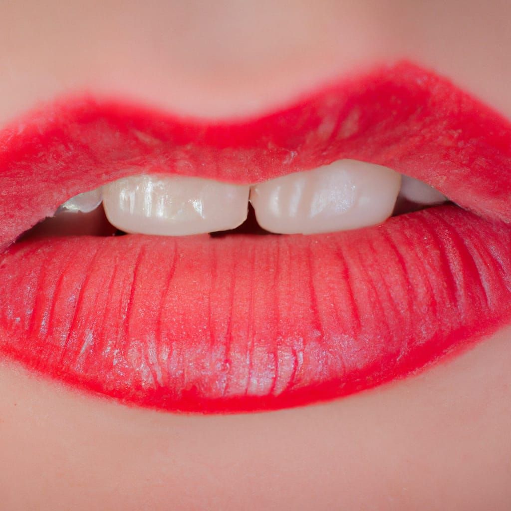 AI Generated Image of Lips