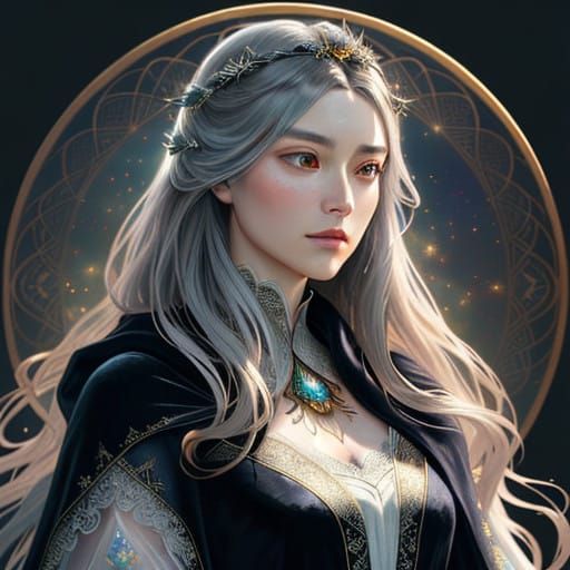 Ethereal Goddess of the Night