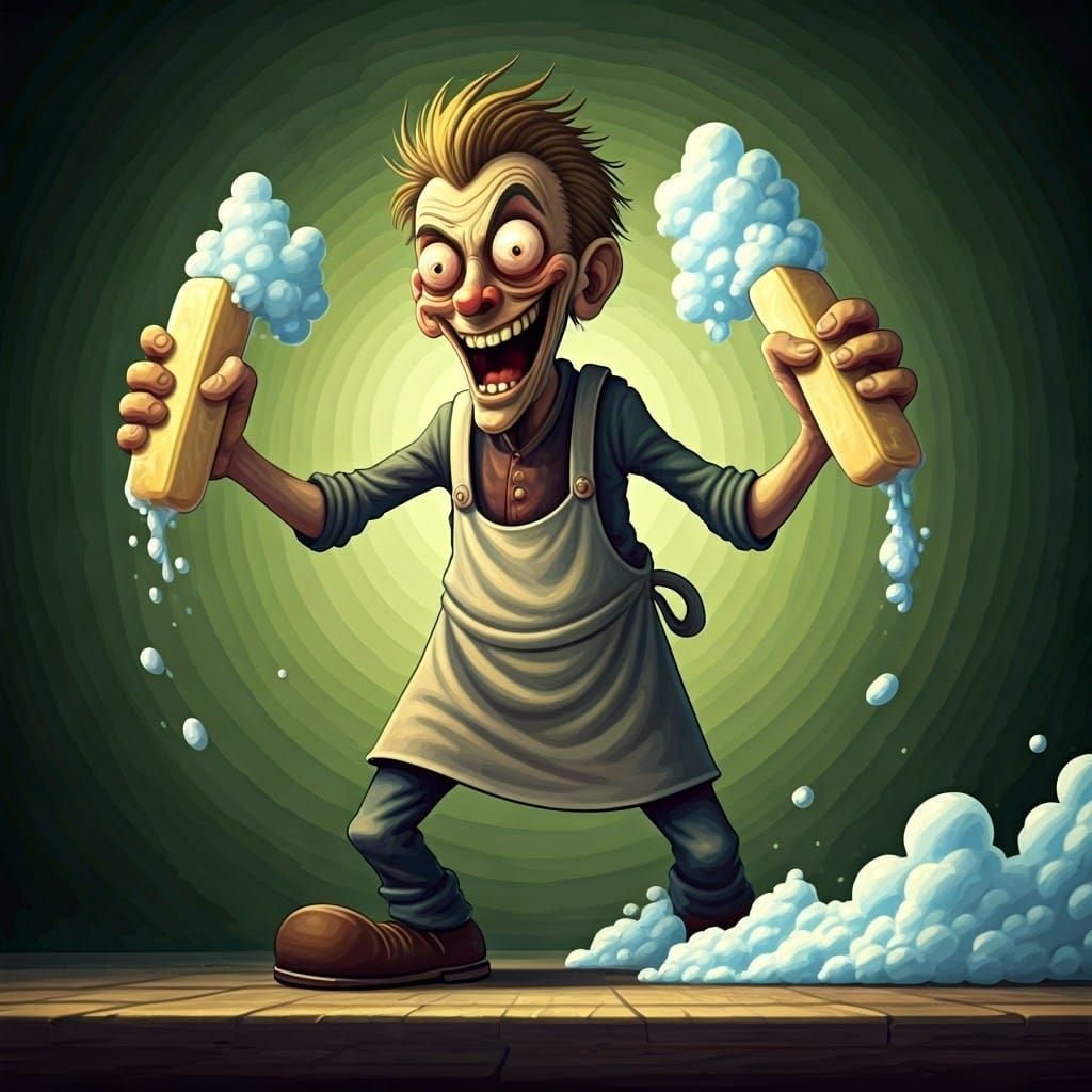 Ren Höek's Maniacal Soap Suds Frenzy