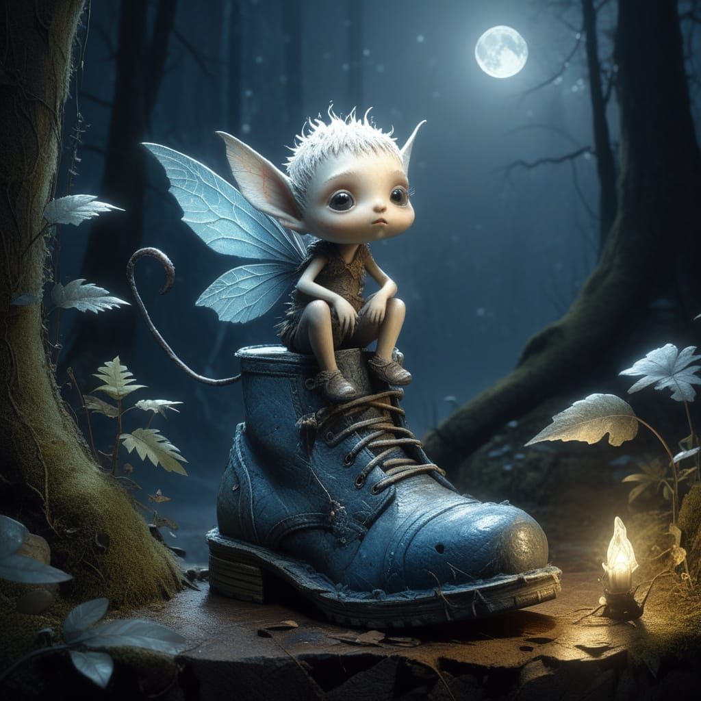 She waited, but as time went by, it became apparent, he wasn't coming back. She would have to find him herself...