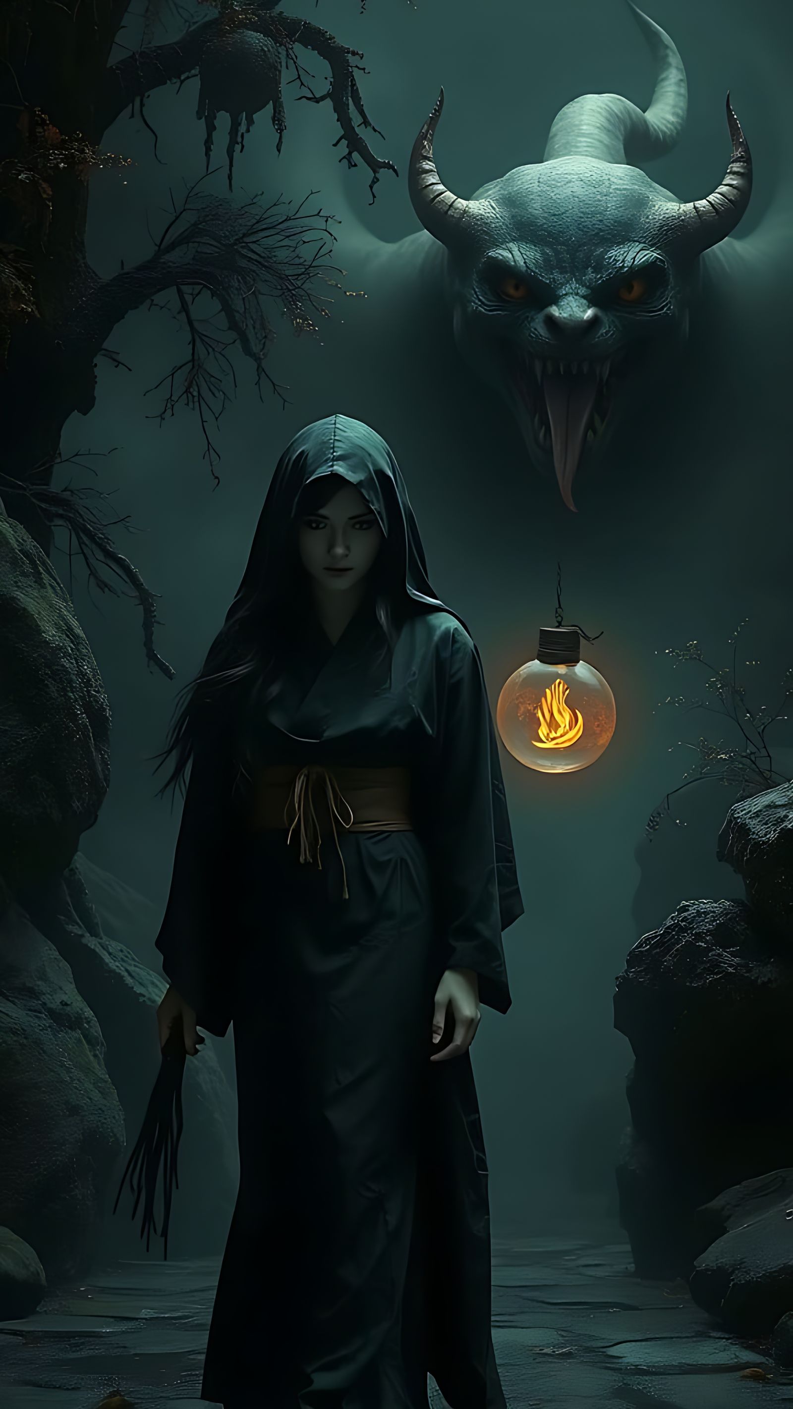 ‘Onryo meets Yokai . . . ‘