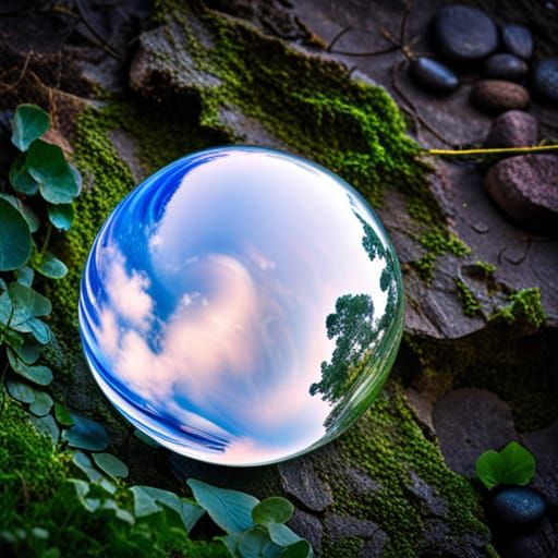 Reflections in a Glass Sphere
