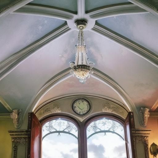 Ethereal Fantasy Landscape in Hyperrealistic Style