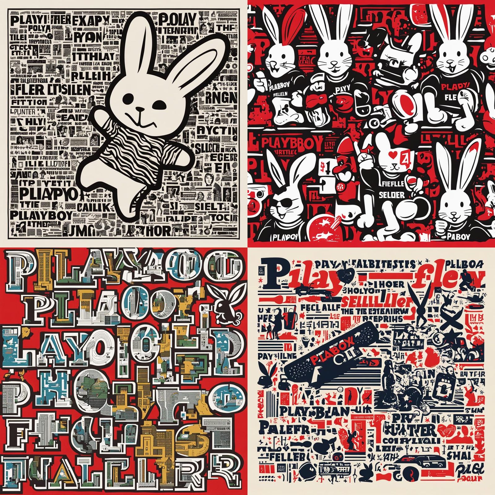 Playfeller T-Shirt Design in Playboy Font