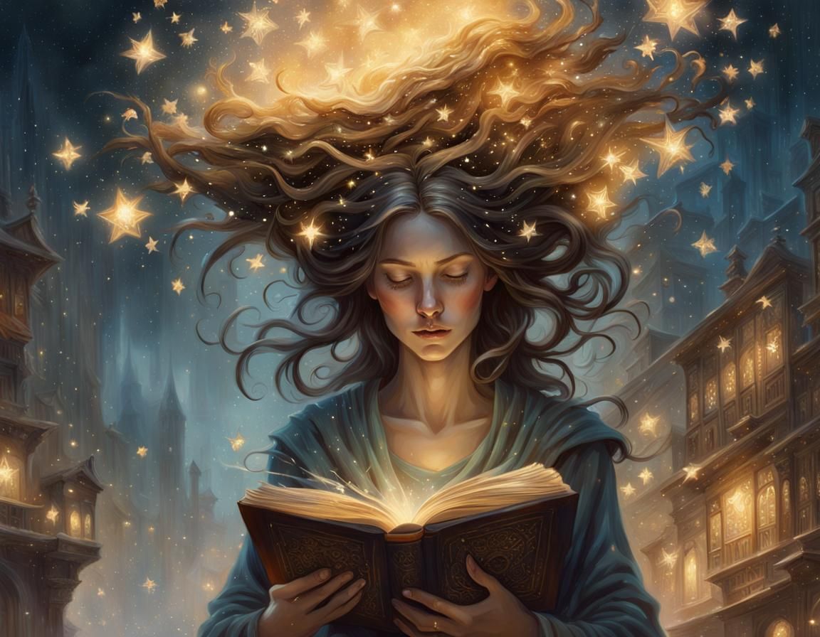 Imaginative World Blossoms from Reader's Head