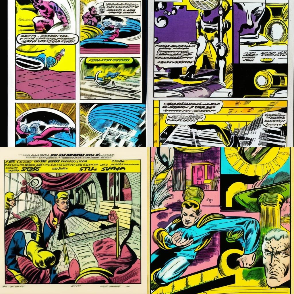 Slumberland Comic Art in Vintage Style