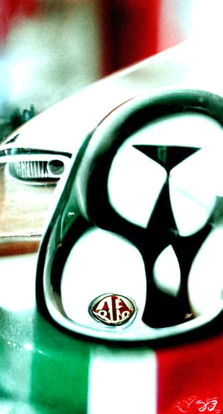 Alfa Romeo Car Generated by AI