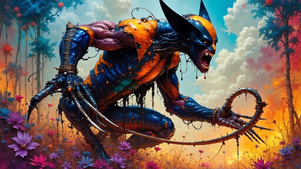 Victorian-Era Wolverine with Mystical Mutations