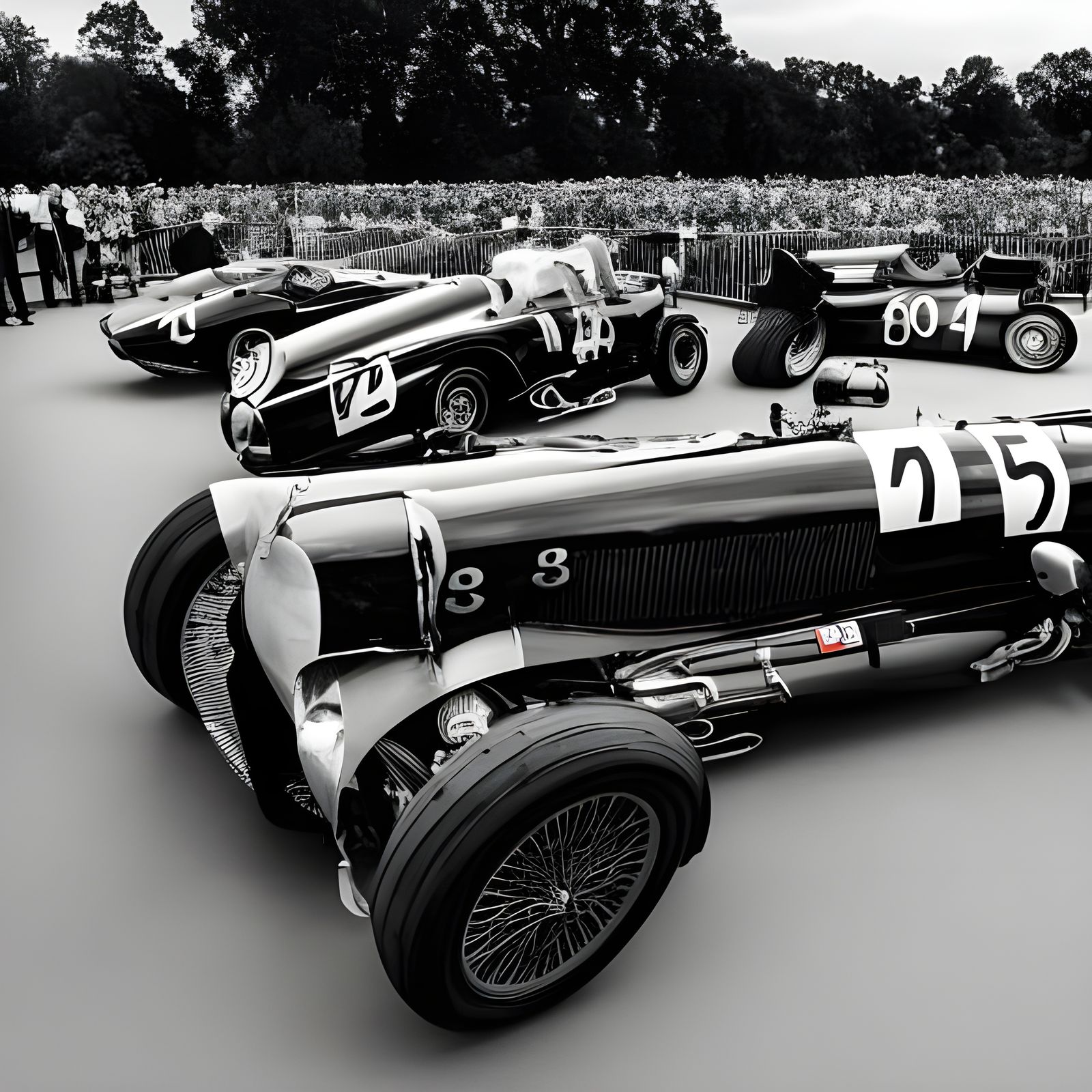 Vintage Racing Cars at Goodwood Festival of Speed