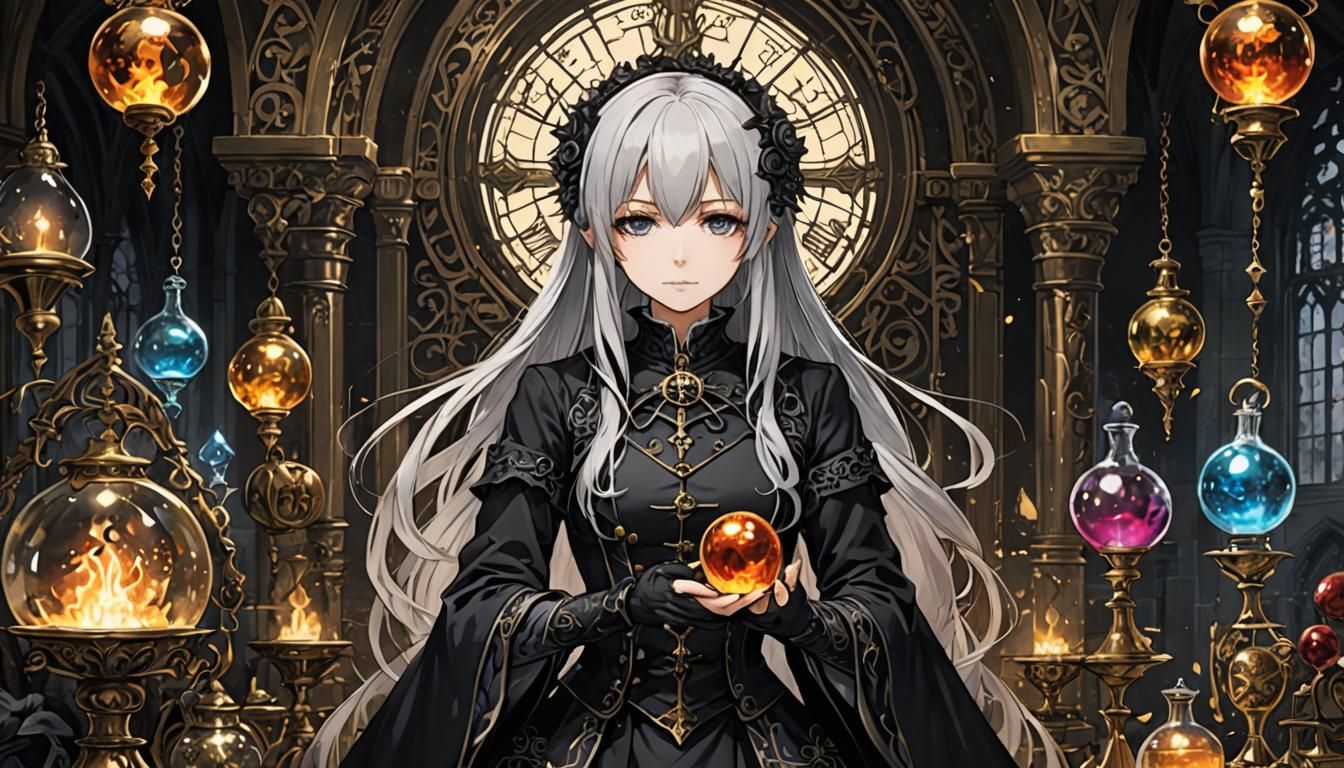 Gothic Alchemy Anime Art Style