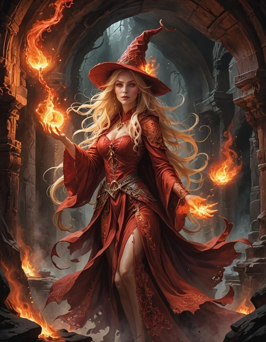 Witch of the Flames