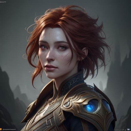 Tree of Life Portrait in Detailed Matte Painting