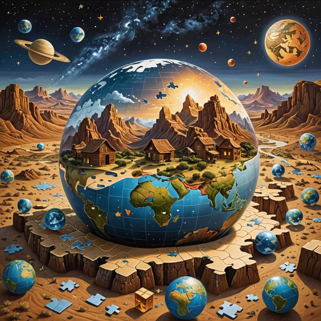 a_brain that_is like_a (bioluminescense_puzzle_globe:1.2) on...