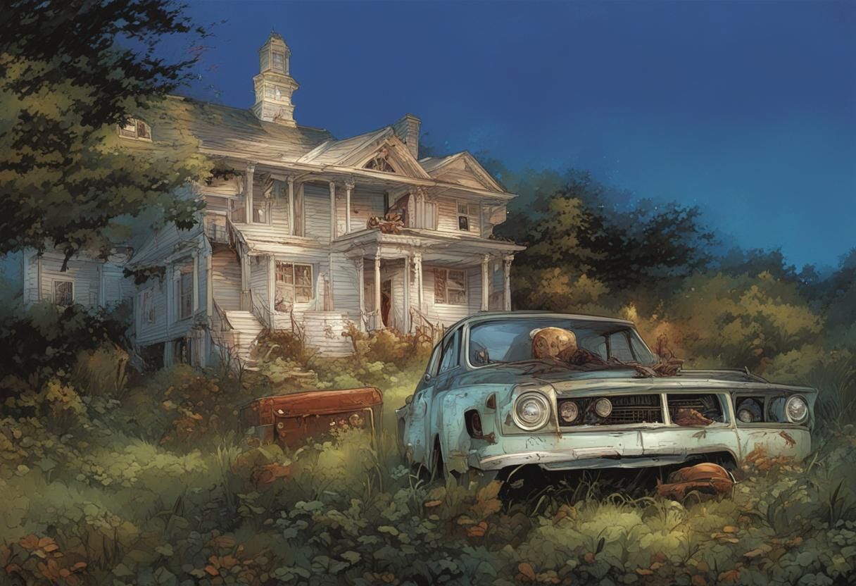 Zombie Style Comic Book Cover Art