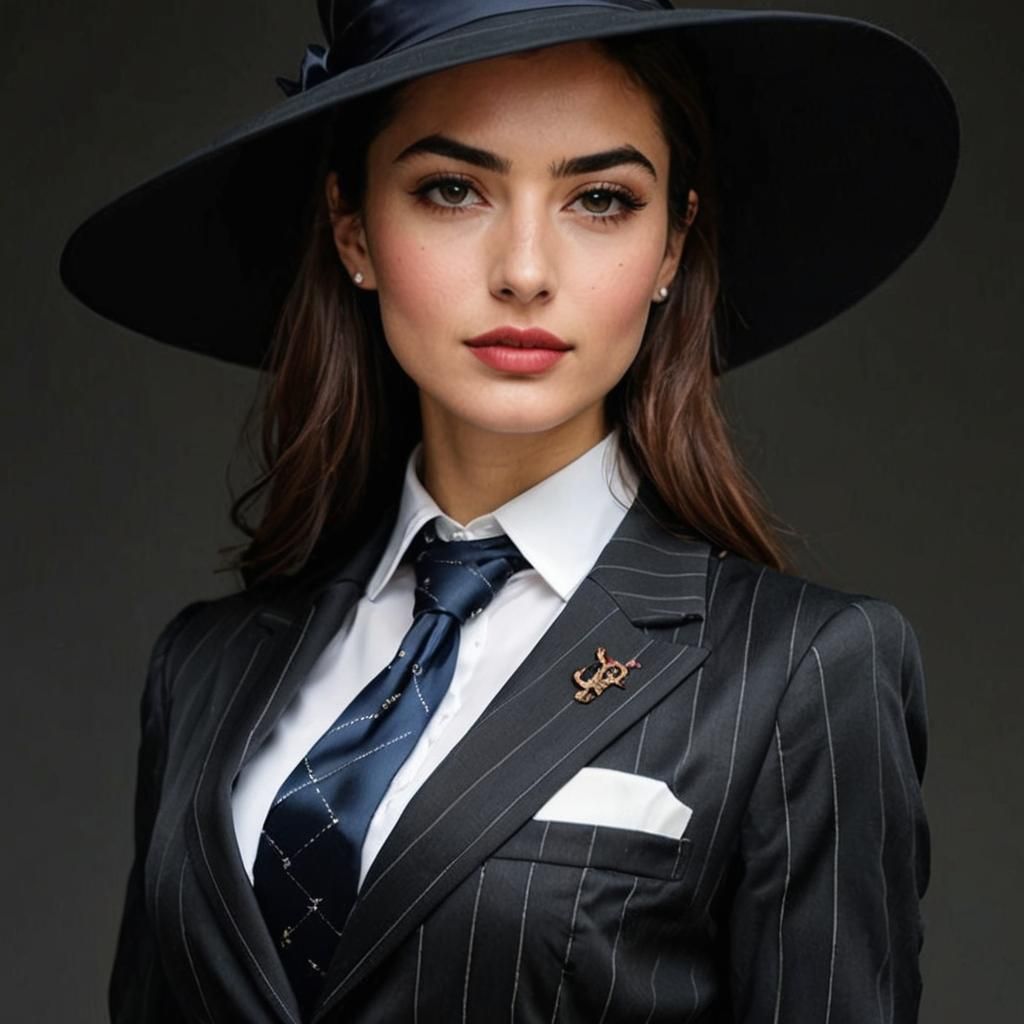 Classy Turkish Woman in Preppy Style