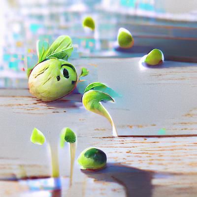 Emerging Sprout: A Symbol of New Life