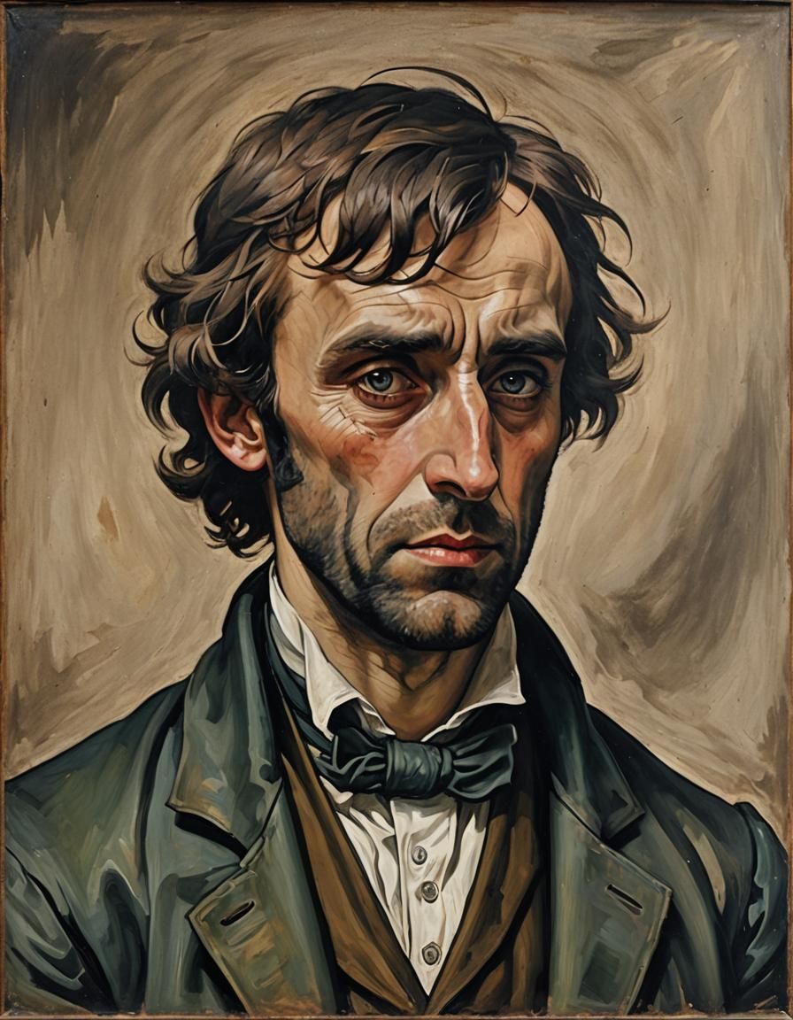 Neville Longbottom: A Flemish Arte Informel Painting