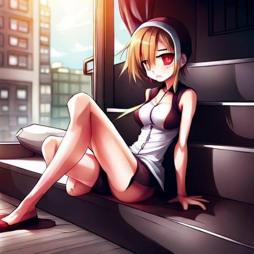 Anime Style Character Illustration