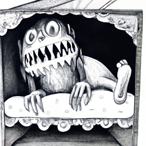 Monster under the bed