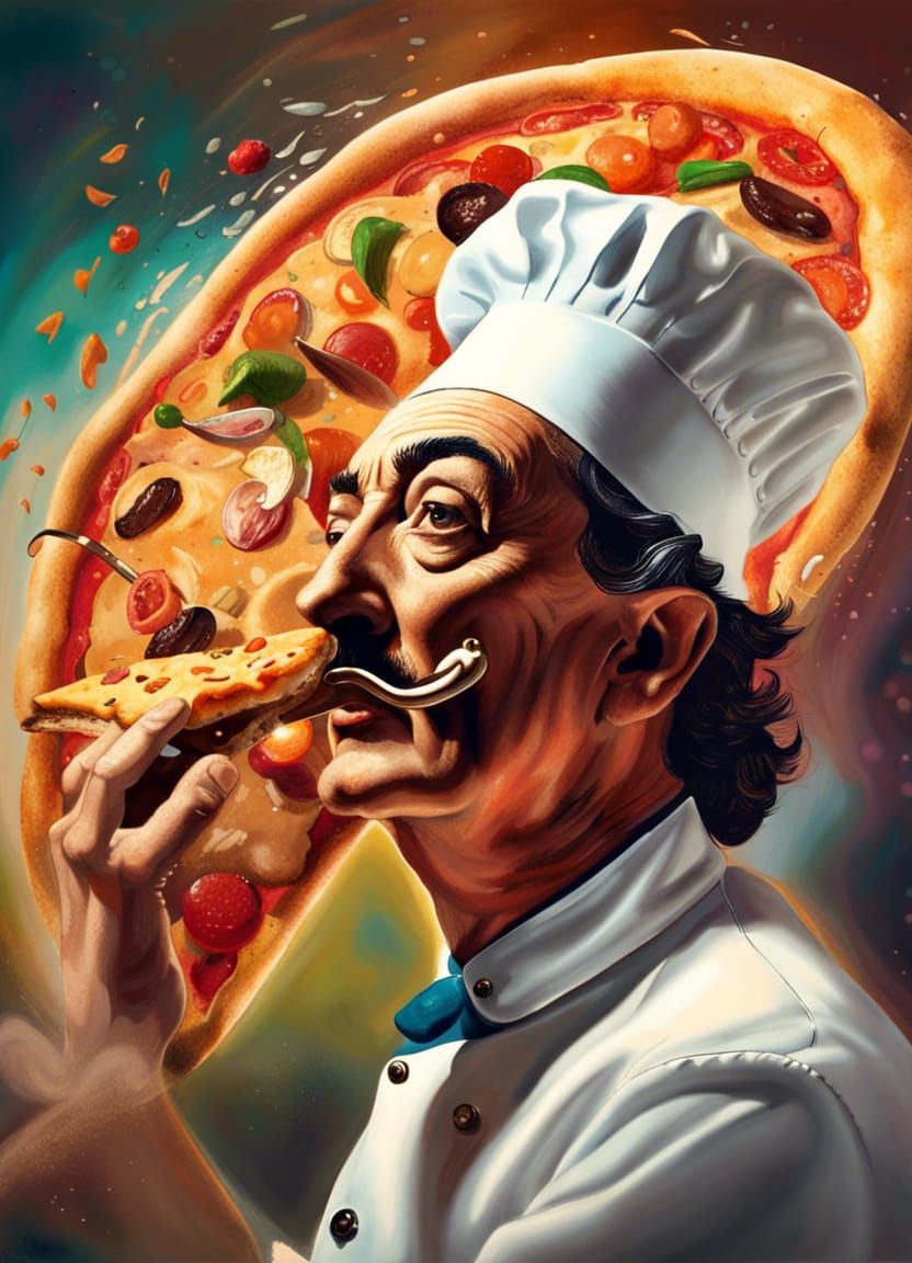 Chef Dali making pizza 😙🤌