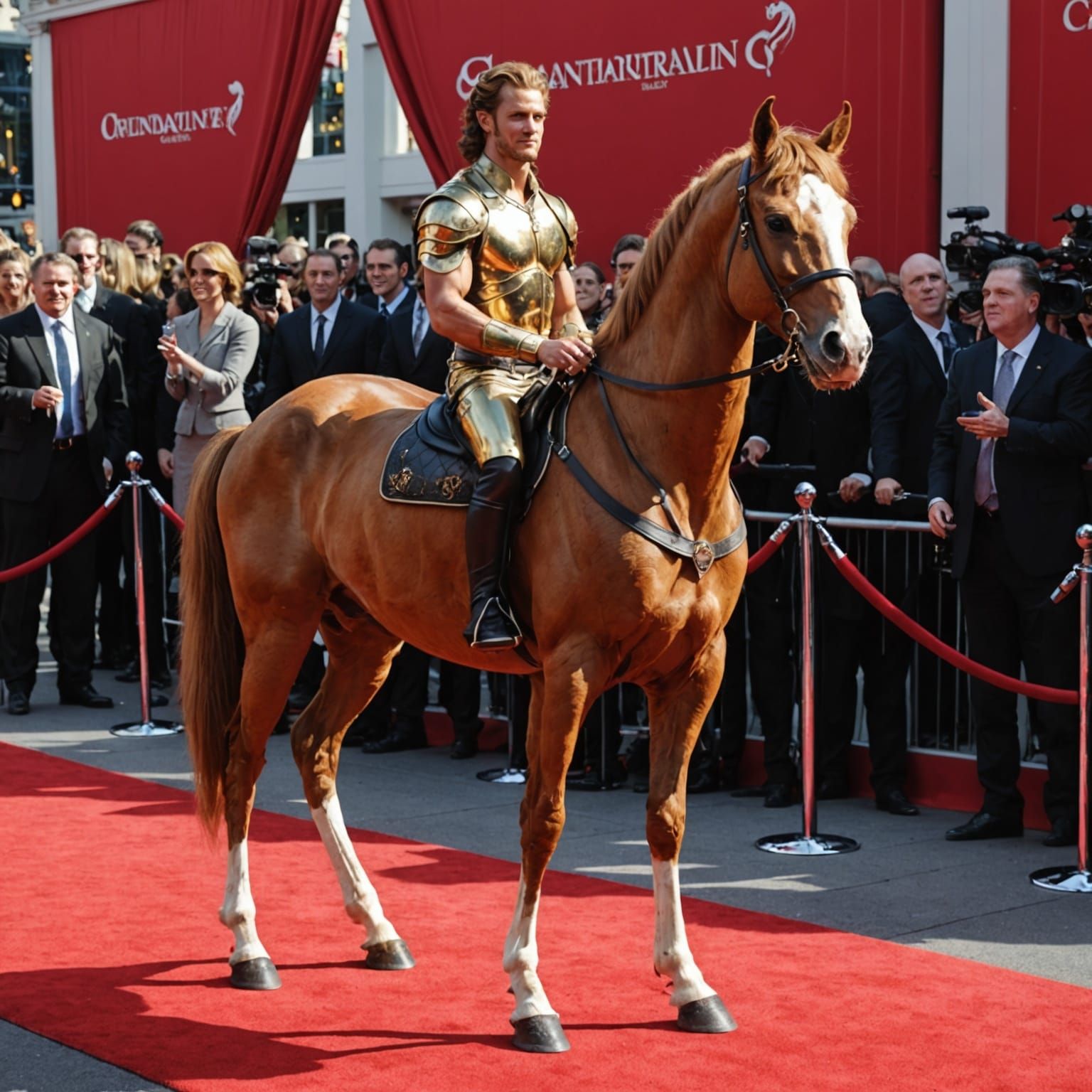 Mythical Red Carpet Arrival