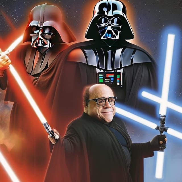 Danny DeVito as Star Wars Sith Master
