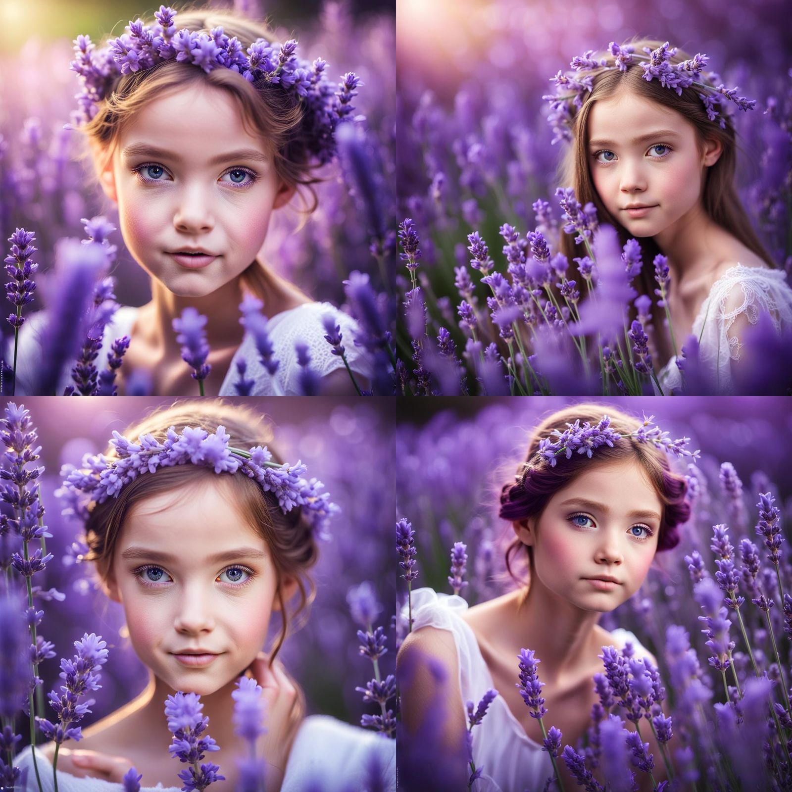 Young lavender fairy