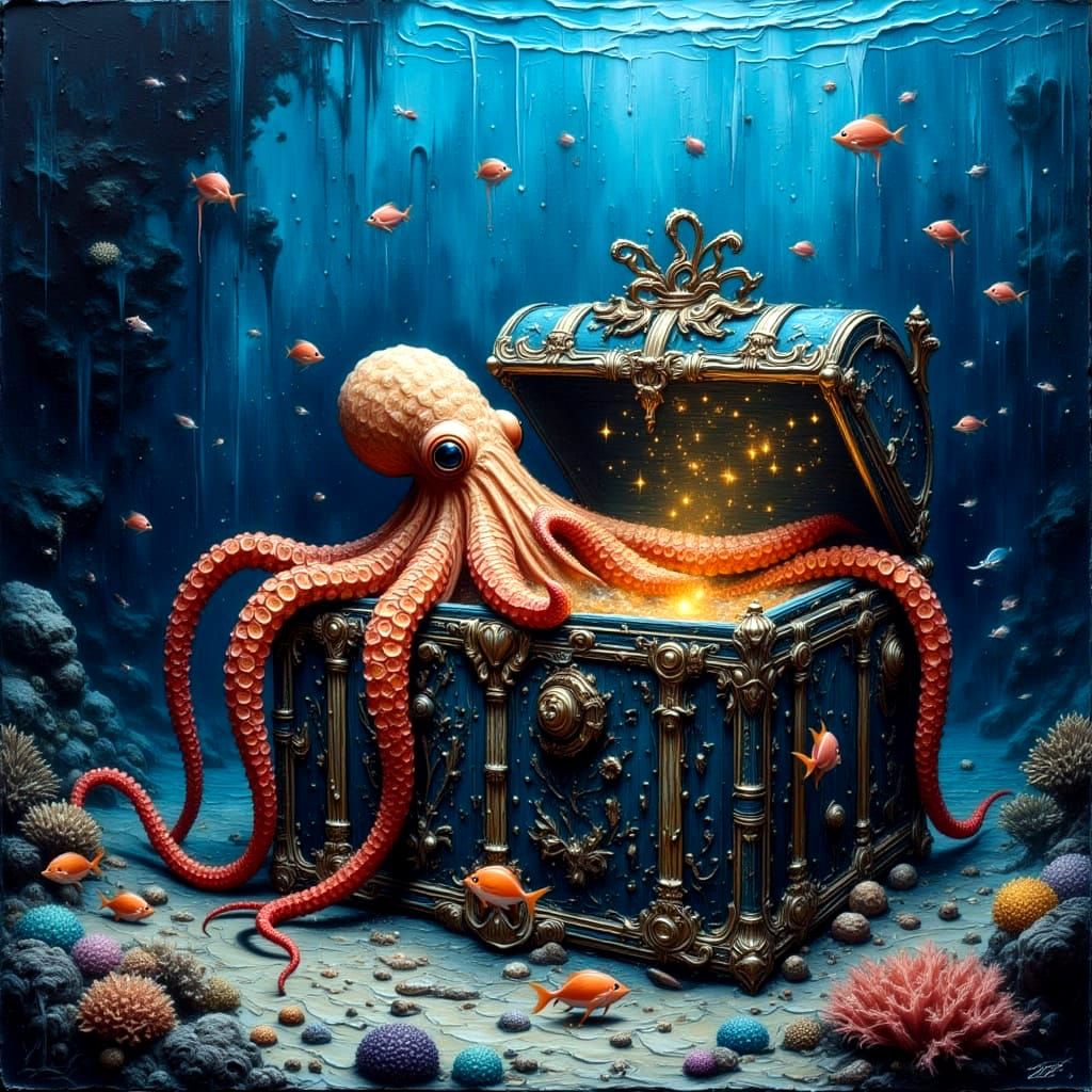 "Guardian of the Enchanted Deep"