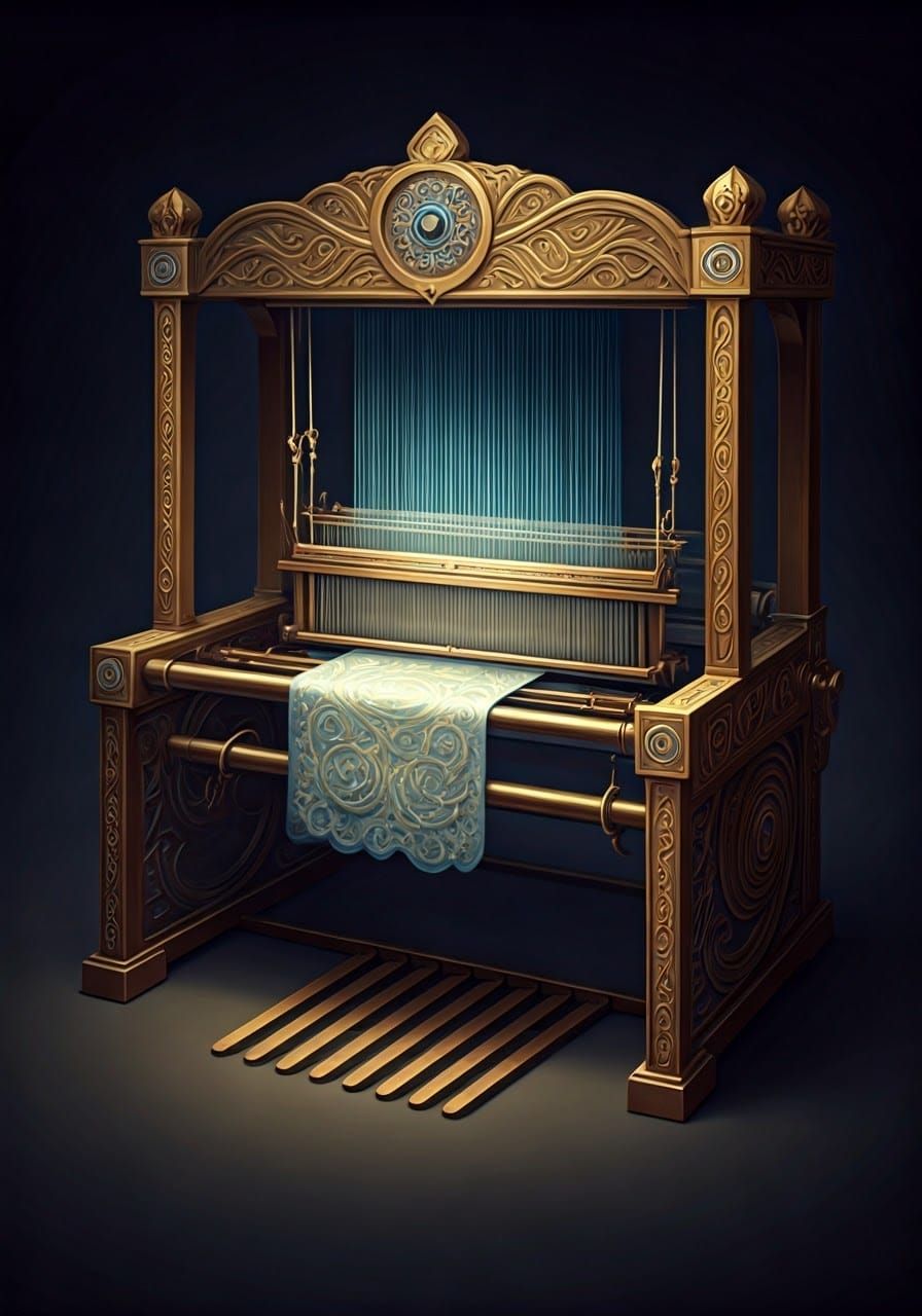 Arcane Loom of Whispers and Weaves