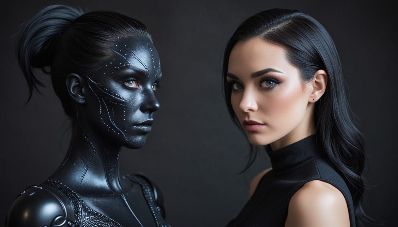 Ethereal Goddess Meets Mortal Queen