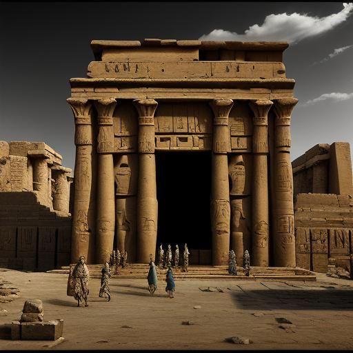 Ancient Egyptian Civilian Life in Hyperrealistic Detail