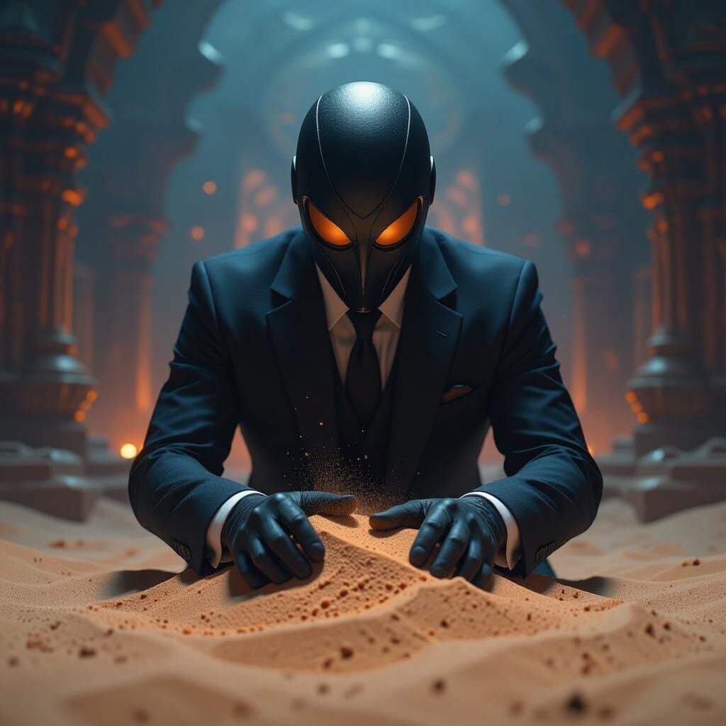 Marvel's Sandman: Detailed Matte Painting