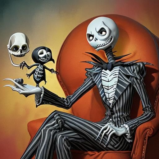 Tim Burton's Jack Skellington: