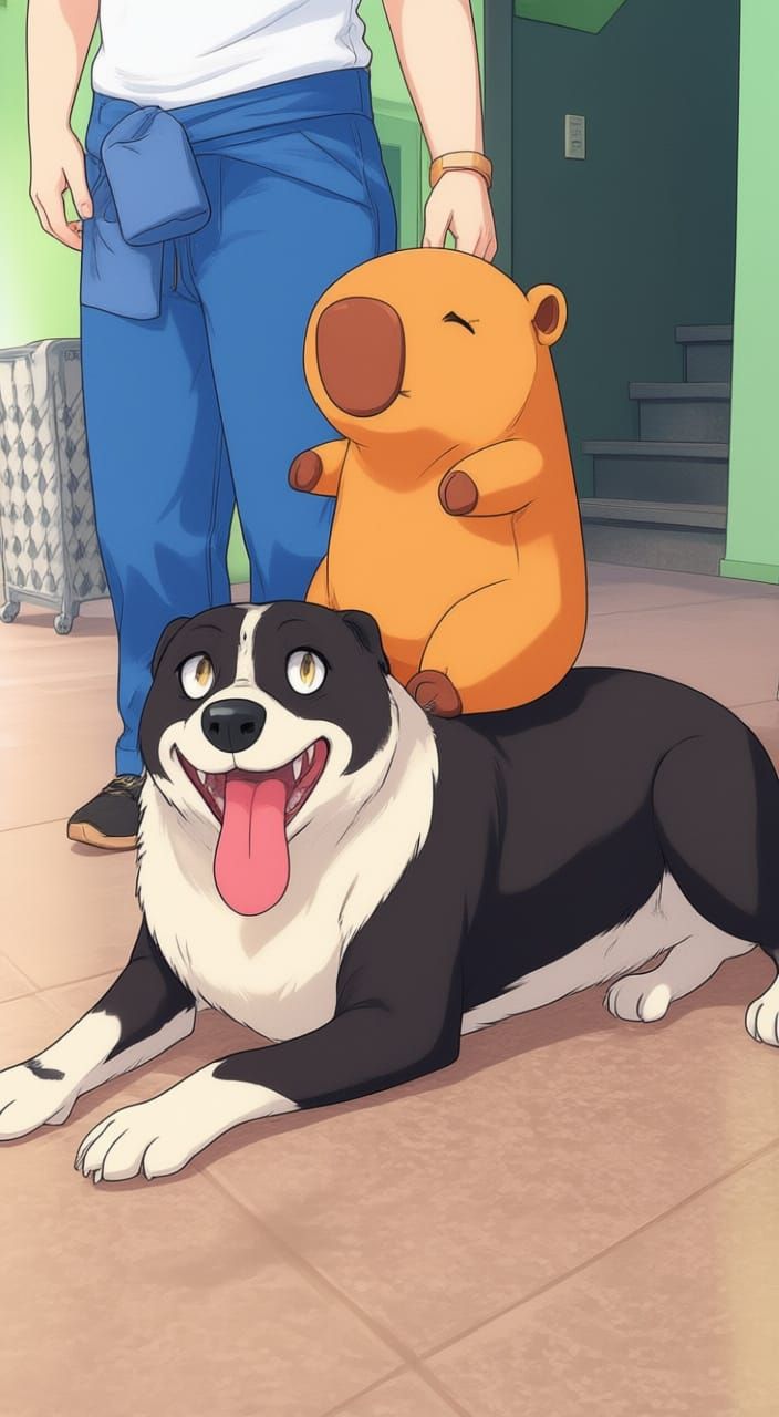 Vibrant Anime Art Style Illustration