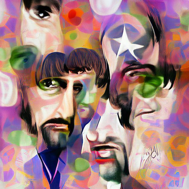 Iconic Musicians Digital Art Illustration