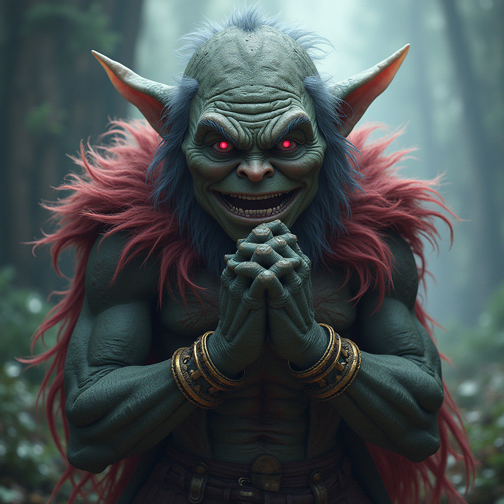 Fantastical Troll Concept Art in Deep Color