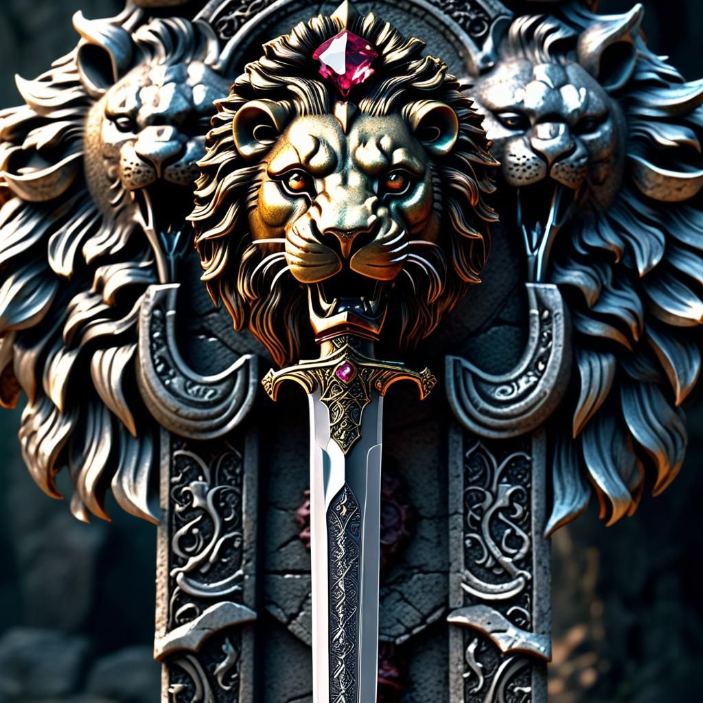 Jeweled Sword in Stone: A Dark Fantasy Masterpiece