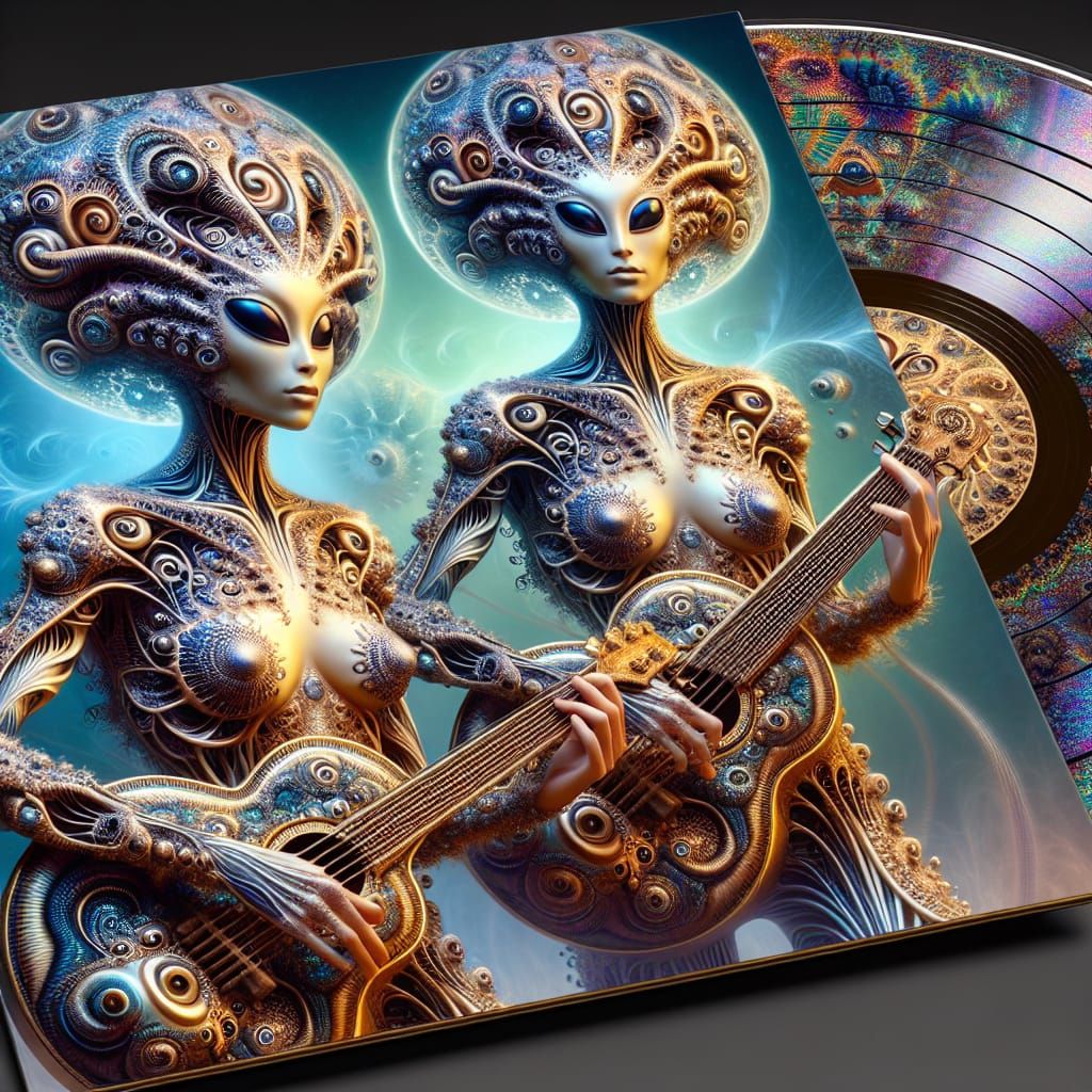 album cover aliens
