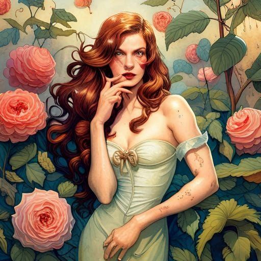 Beautiful AI-Generated Portrait