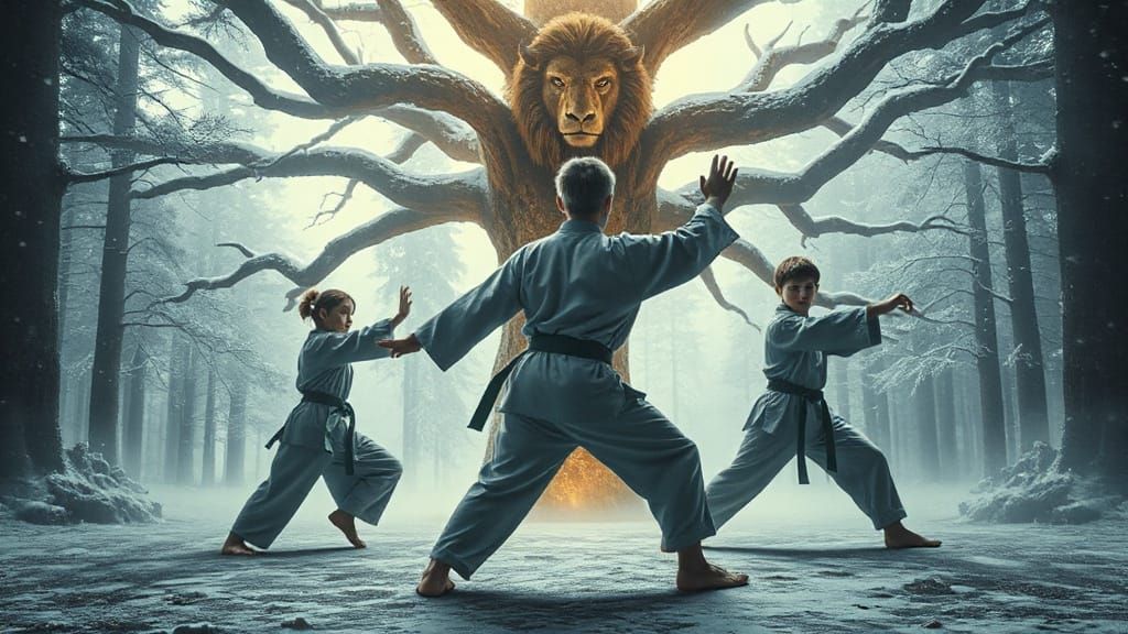 “Aslan’s Dojo: Chronicles of Narnia x Karate Kid”