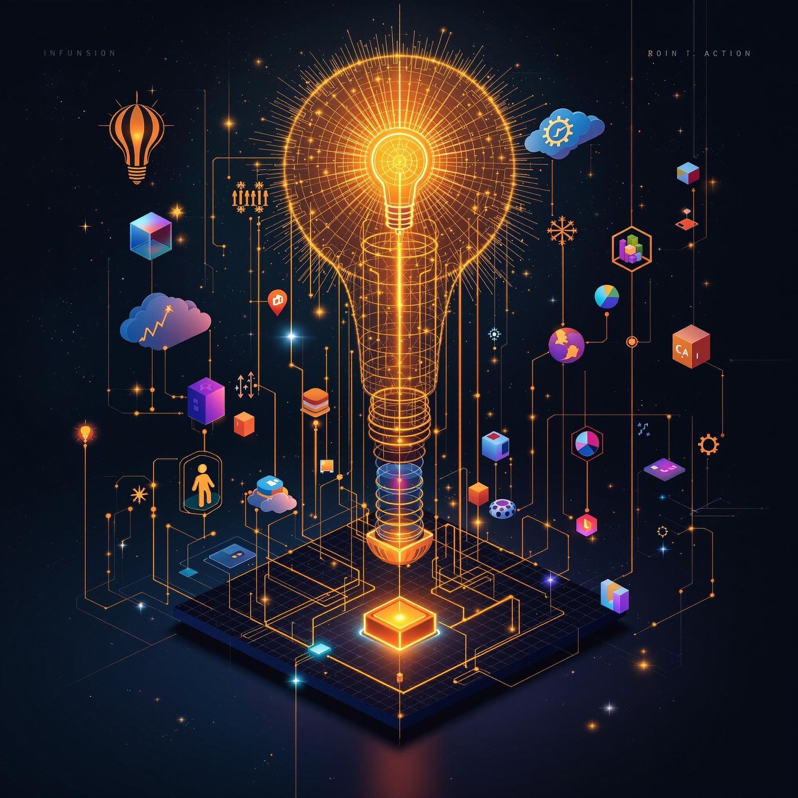 Abstract Concept of Innovation