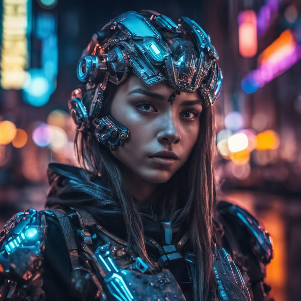 Cyborg girl