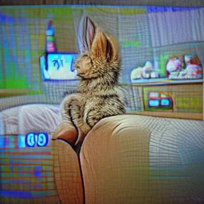 Abstract Static Noise on Television Screen