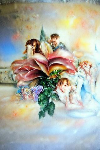 Renaissance Painting of Lily Alyssa Kera Towery