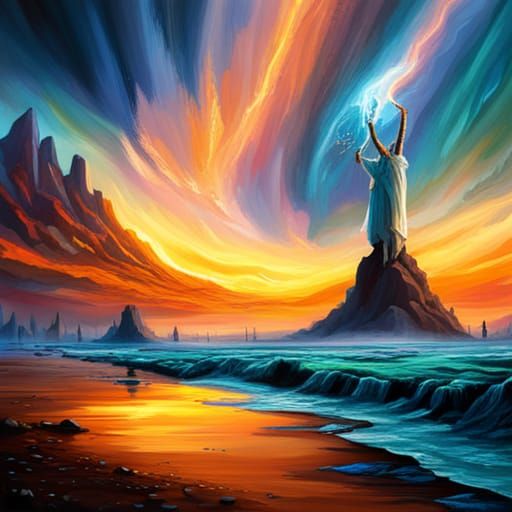 Fantastical Elemental Thunderstorm Rain Dance