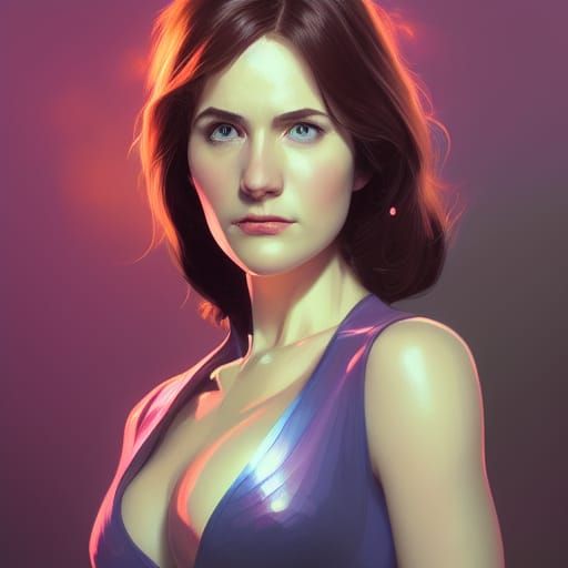 Detailed Portrait of Helen Parr in Trending Art Style